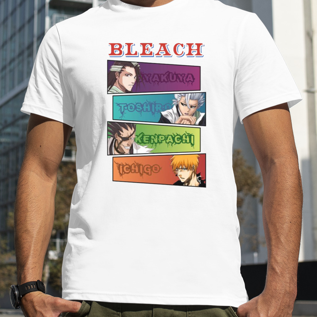 Ichigo And Friends Bleach Anime Shirt