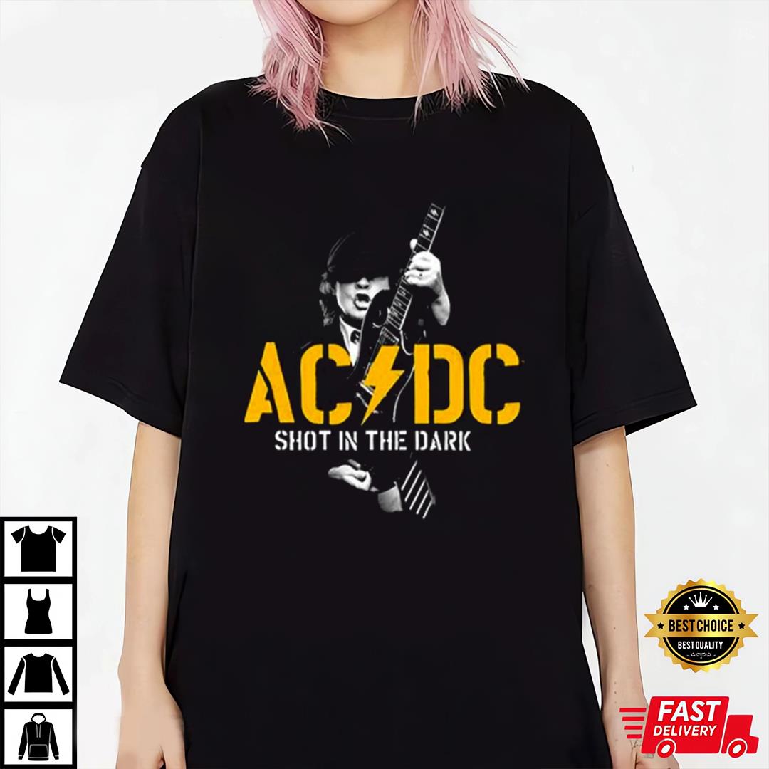 AC DC PWR UP Shot In The Dark T-Shirt