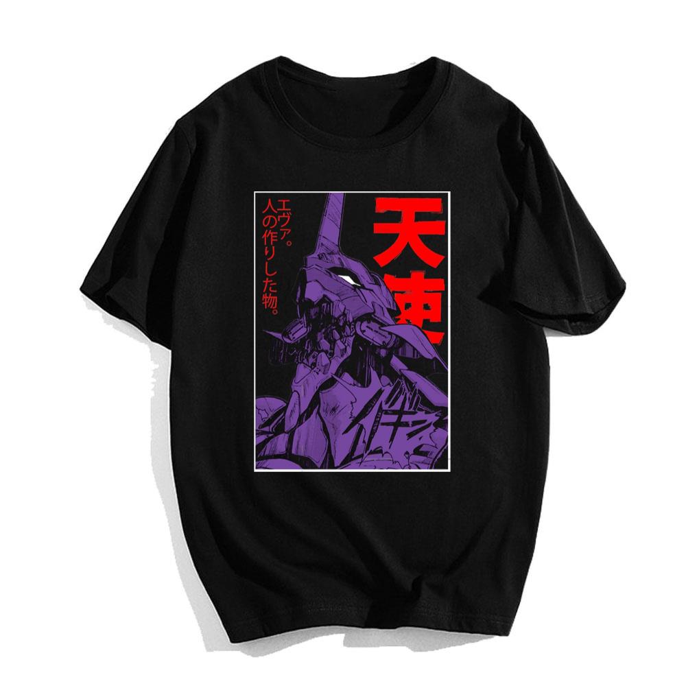 Anime Evangelion Robot Kanji Unisex T-shirt