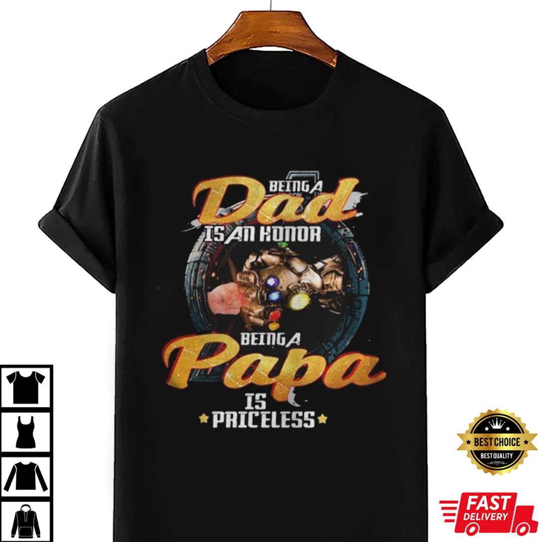 thanos dad shirt