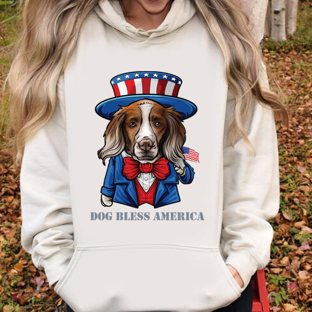Dog bless hoodie top