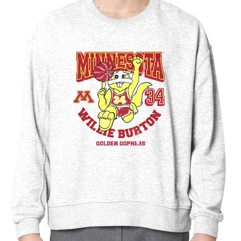 Minnesota Golden Gophers NCAA Men s Basketball Willie Burton shirt