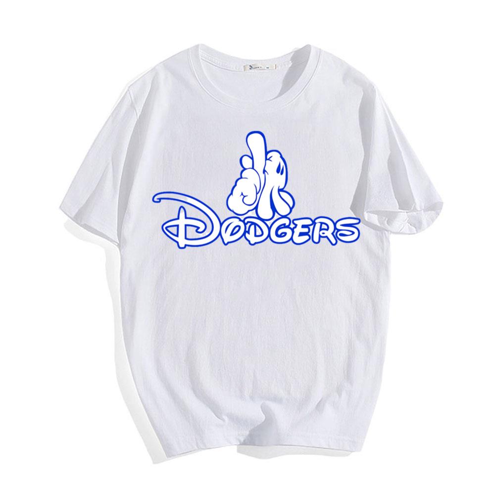 MLB Mickey Mouse Los Angeles Dodgers Baseball T-Shirt