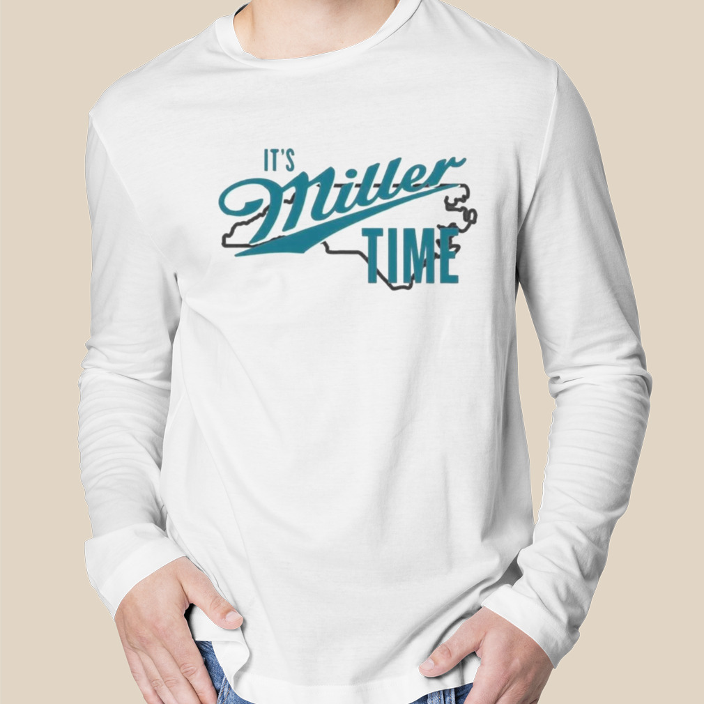 It's Miller Time Denver Broncos T-Shirt - ShirtsOwl Office