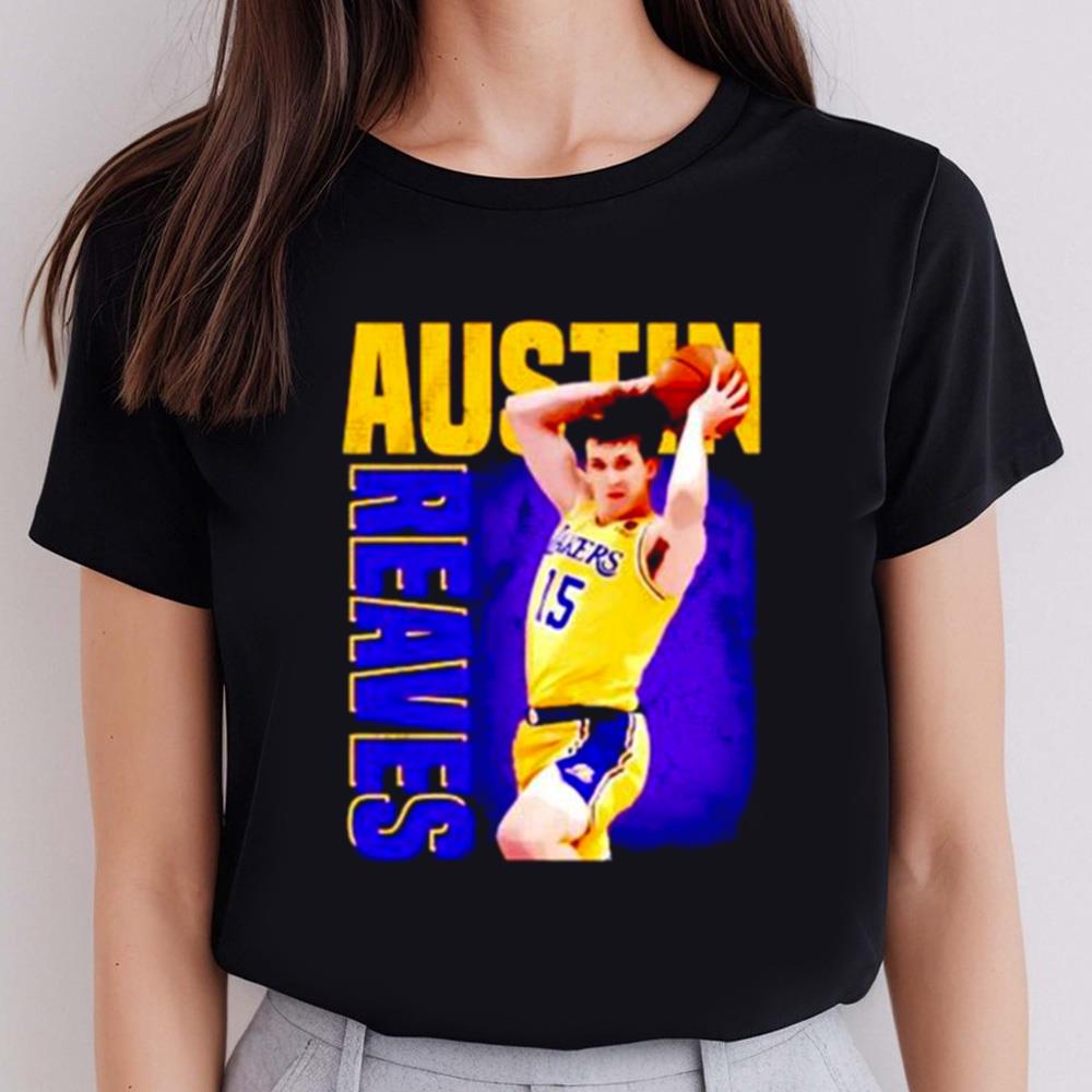 Cheap NBA Basketball Player Los Angeles Lakers Austin Reaves T Shirt, Los  Angeles Lakers Merchandise - Allsoymade