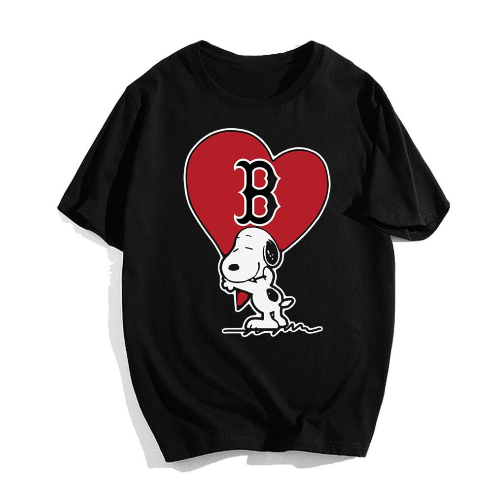 Snoopy Boston Red Sox baseball shirt - Shirts Bubble