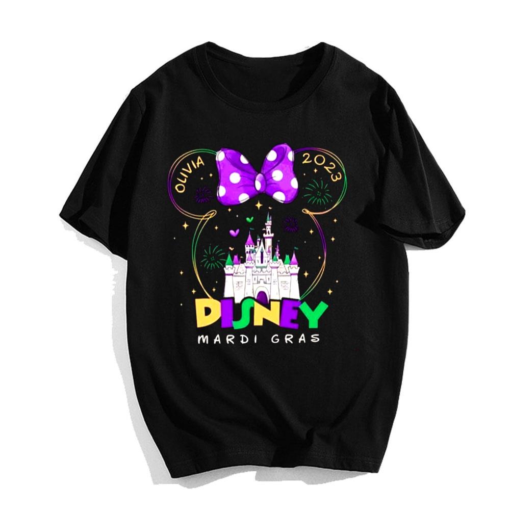Disneyworld Fat Tuesday Personalized Disney Mardi Gras T-Shirts 2023