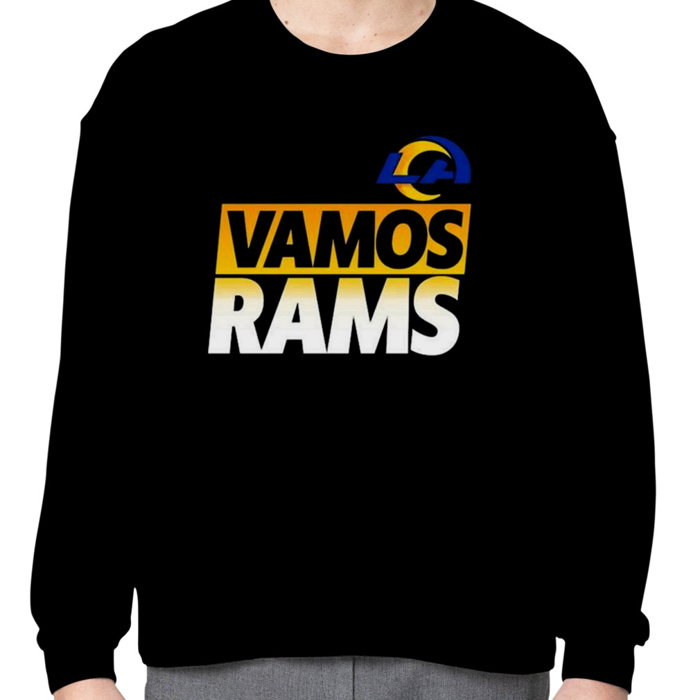 Product los angeles rams vamos American Football logo shirt