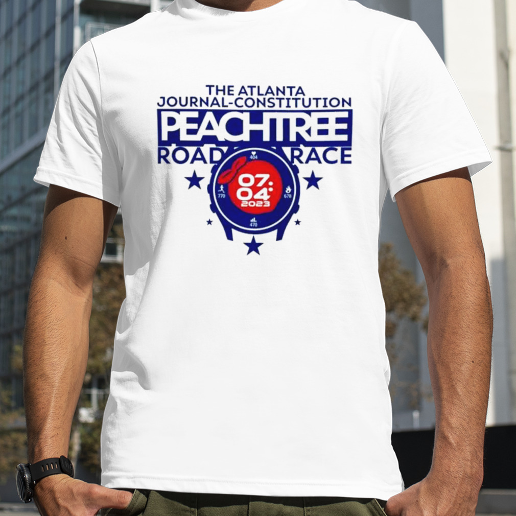 07-04-2023 Atlanta Journal Constitution Peachtree Road Race Shirt