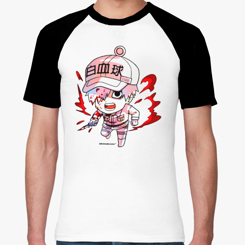 Red Blood Cell Hataraku Saibou - Cells At Work - T-Shirt