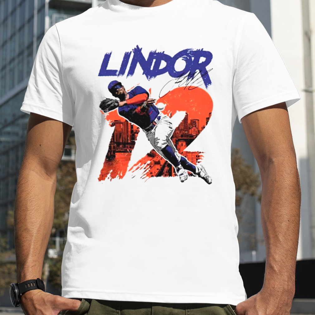 Francisco Lindor Men's Baseball T-shirt New York M 