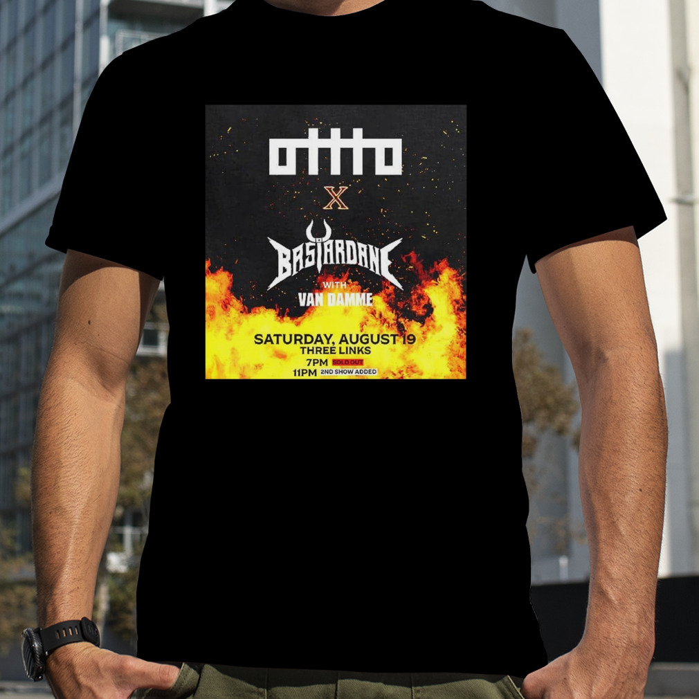 Metallica Takeover Weekend Ottto And Bastardane Saturday Aug 19 2023 Vintage Shirt