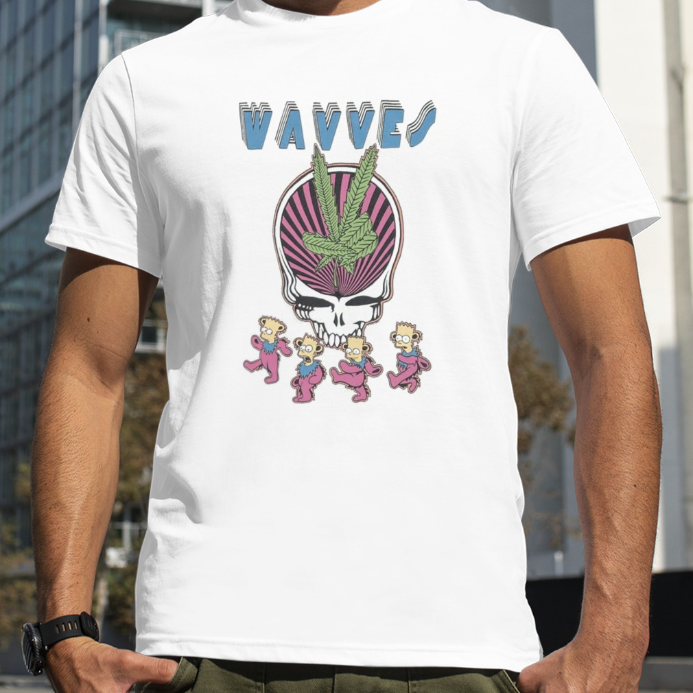 Wavves Deadhead The Grateful Dead Skull Bart Off Shirt - Reallgraphics