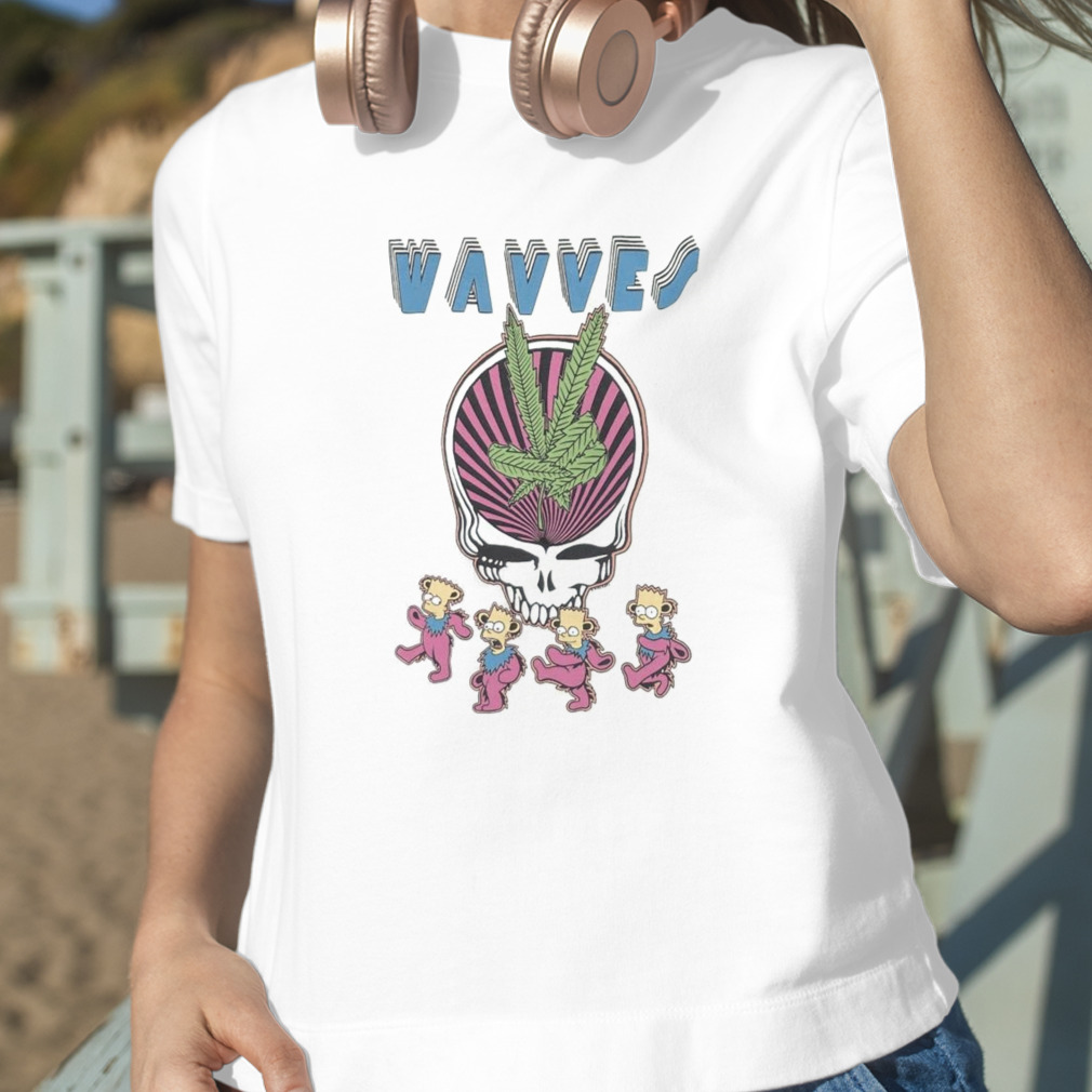 Wavves Deadhead The Grateful Dead Skull Bart Off Shirt - Reallgraphics