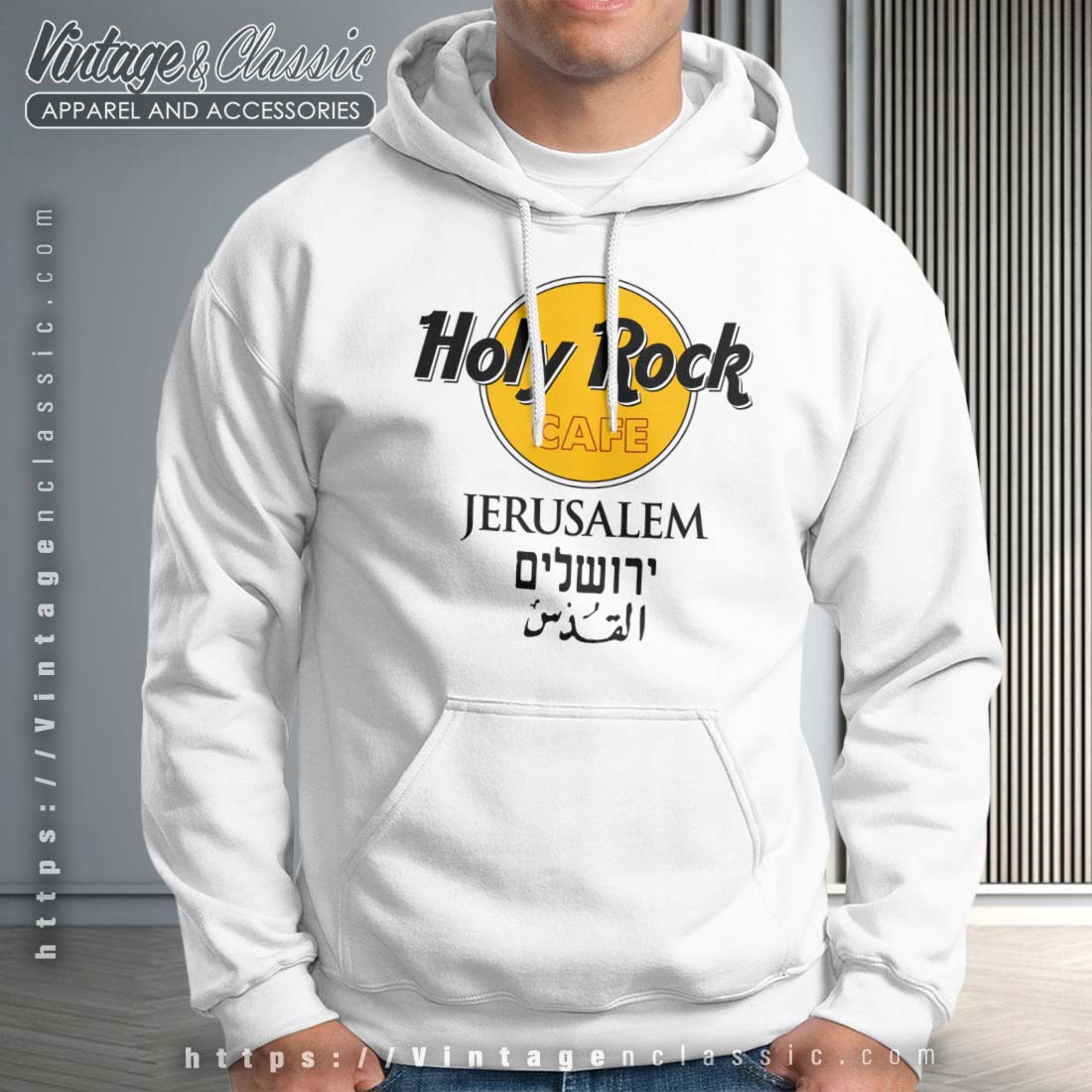 Hard Rock Cafe Jerusalem Shirt - High-Quality Printed Brand