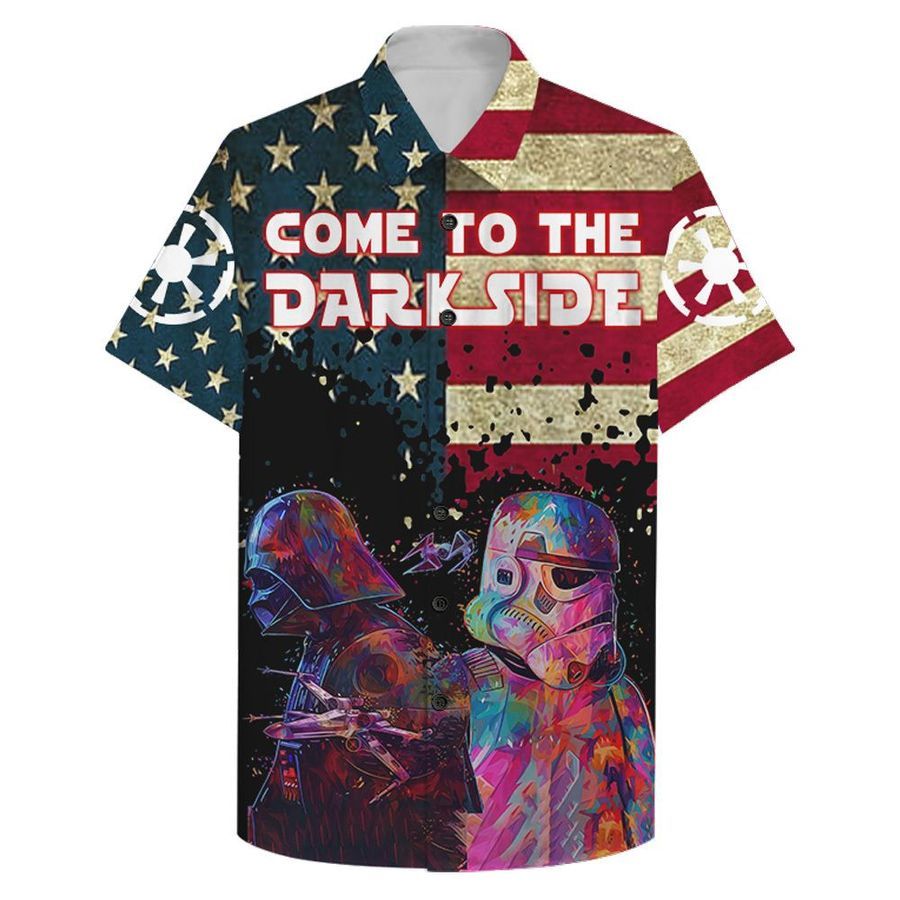 Come To The Dark Side Hawaiian Shirt