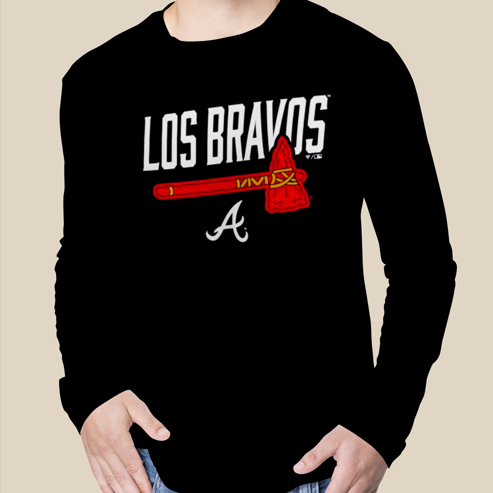 Atlanta Braves long ball Los Bravos 2023 shirt, hoodie, sweater and long  sleeve