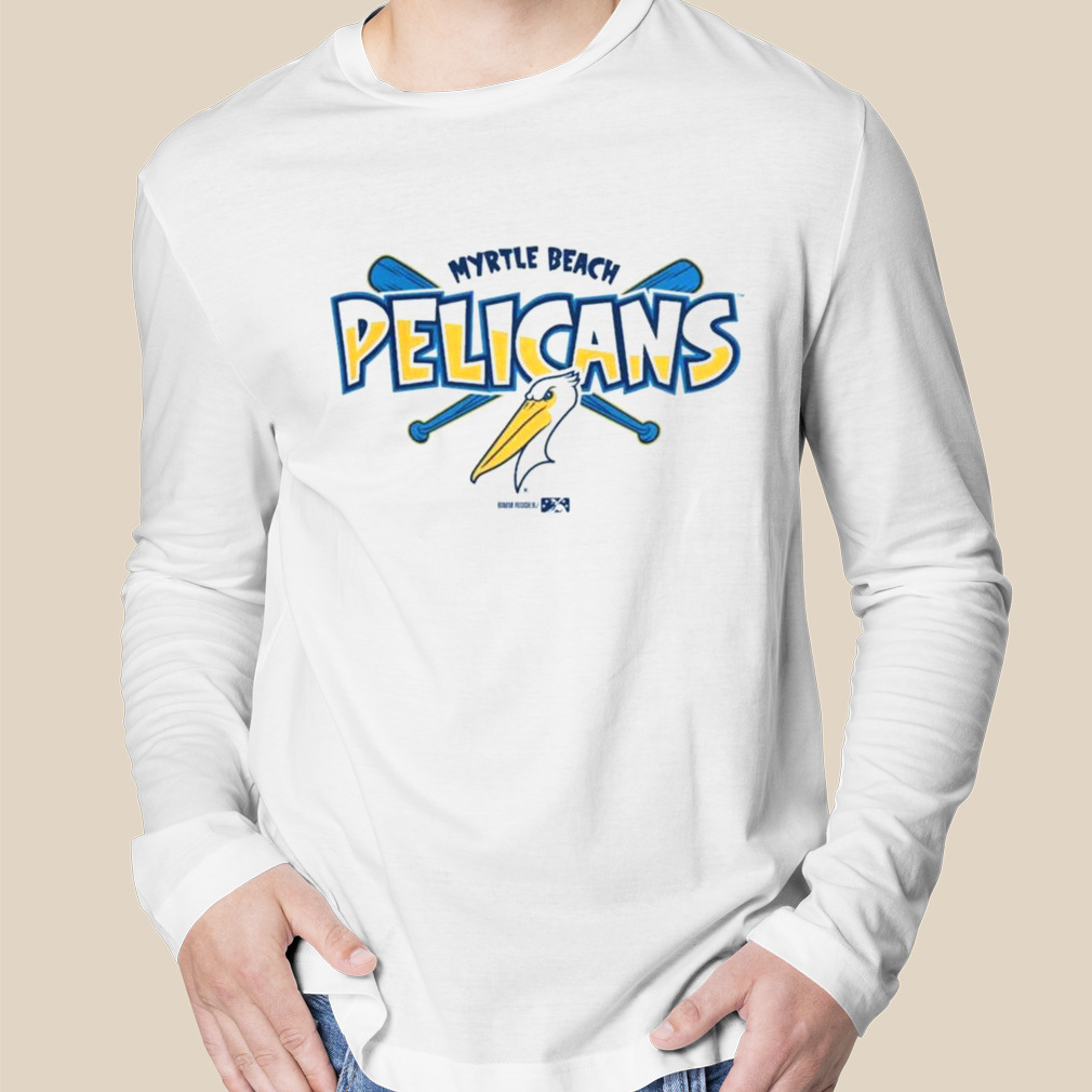 Myrtle Beach Pelicans Bimm Ridder Toddler Carolina Blue Splash Jersey Tee 4T