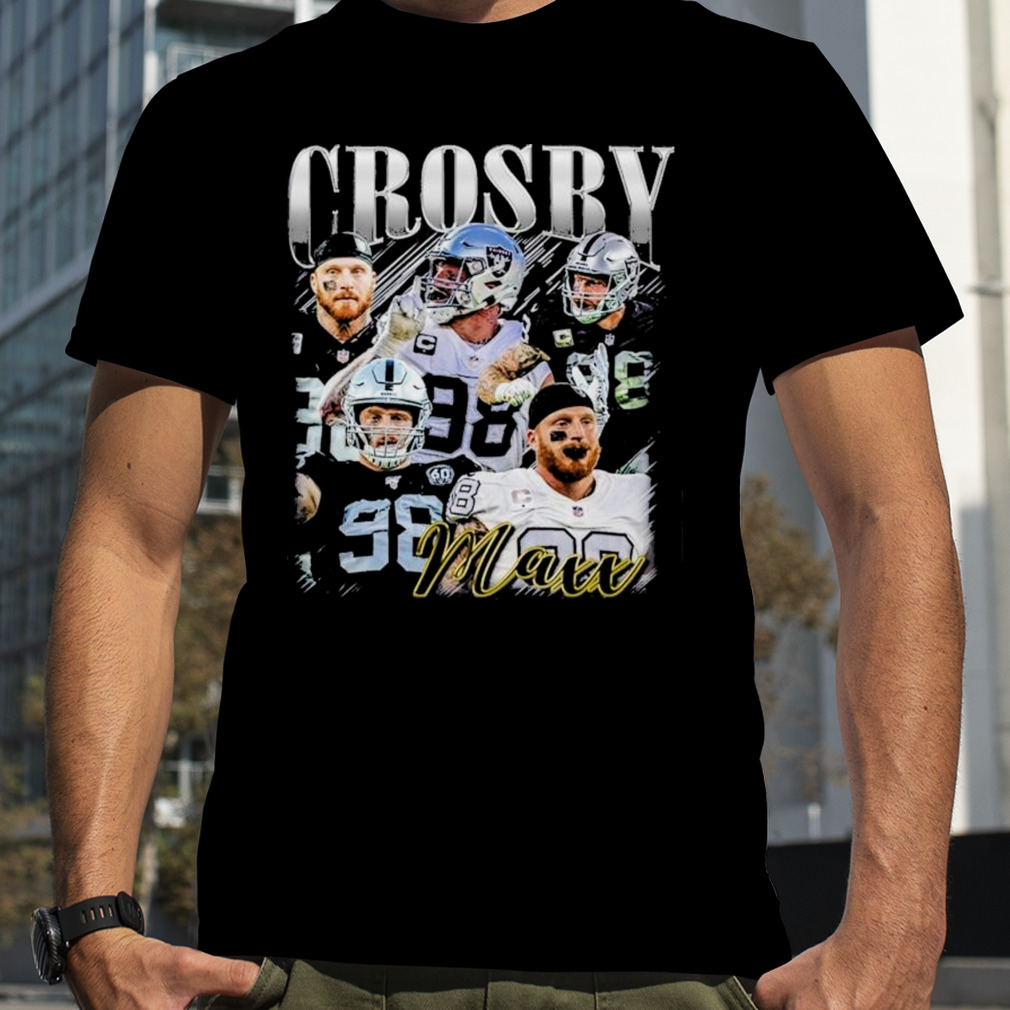 Rinkha Maxx Crosby Football Paper Poster Raiders 2 Long Sleeve T-Shirt