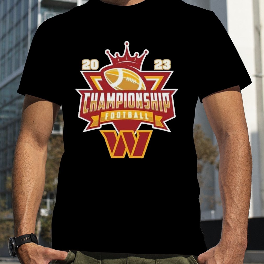 Washington Commanders Football NFL 2023 Championship Crown Logo