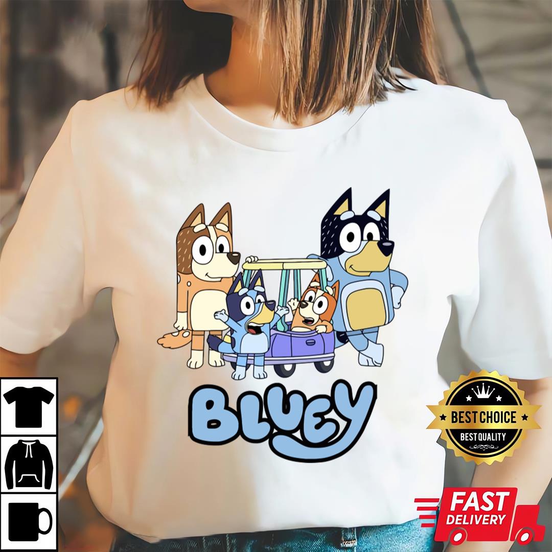 Bluey T-Shirts for Sale