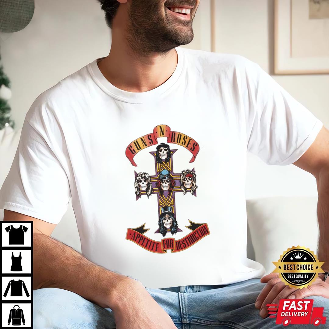 Guns 'N' Roses T-shirt, Appetite For Destruction