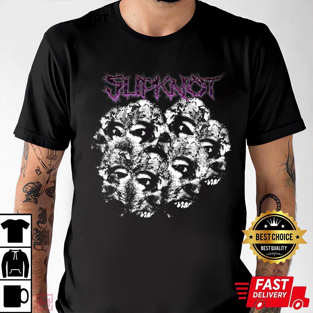 Mens Slipknot T-Shirt Vintage