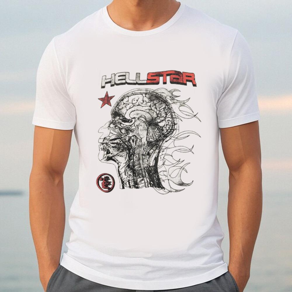 Hellstar Studios Cranium Short Sleeve Tee Shirt