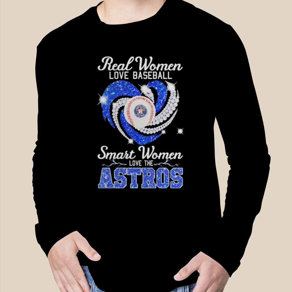 Official real Women Love Football Smart Women Love The Astros T