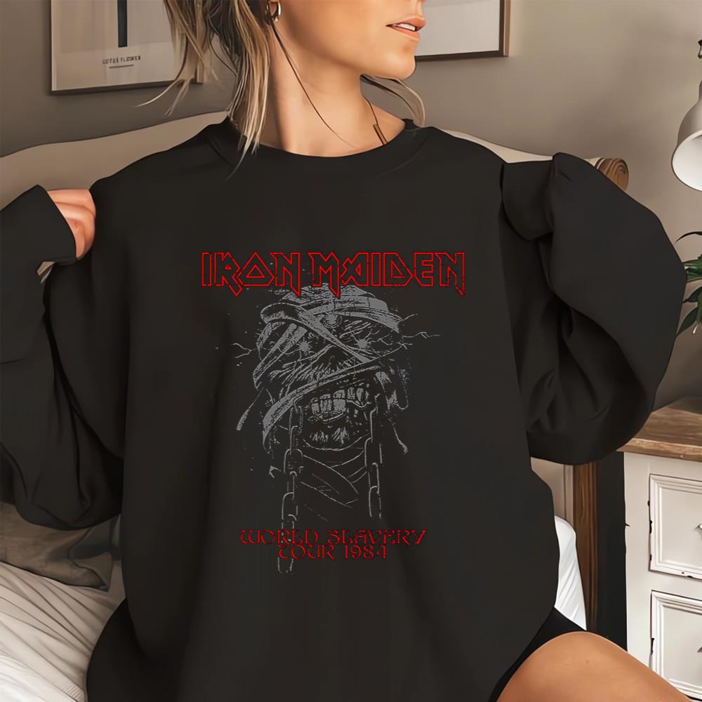 Iron Maiden World Slavery 1984 Tour T-Shirt