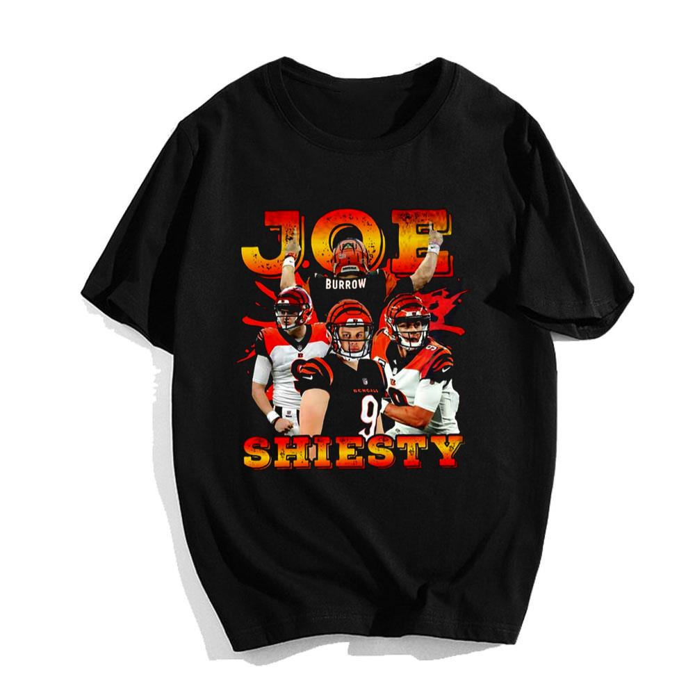 Joe Burrow Joe Shiesty Jeaux Burreaux Cajun Cincinnati Bengals T