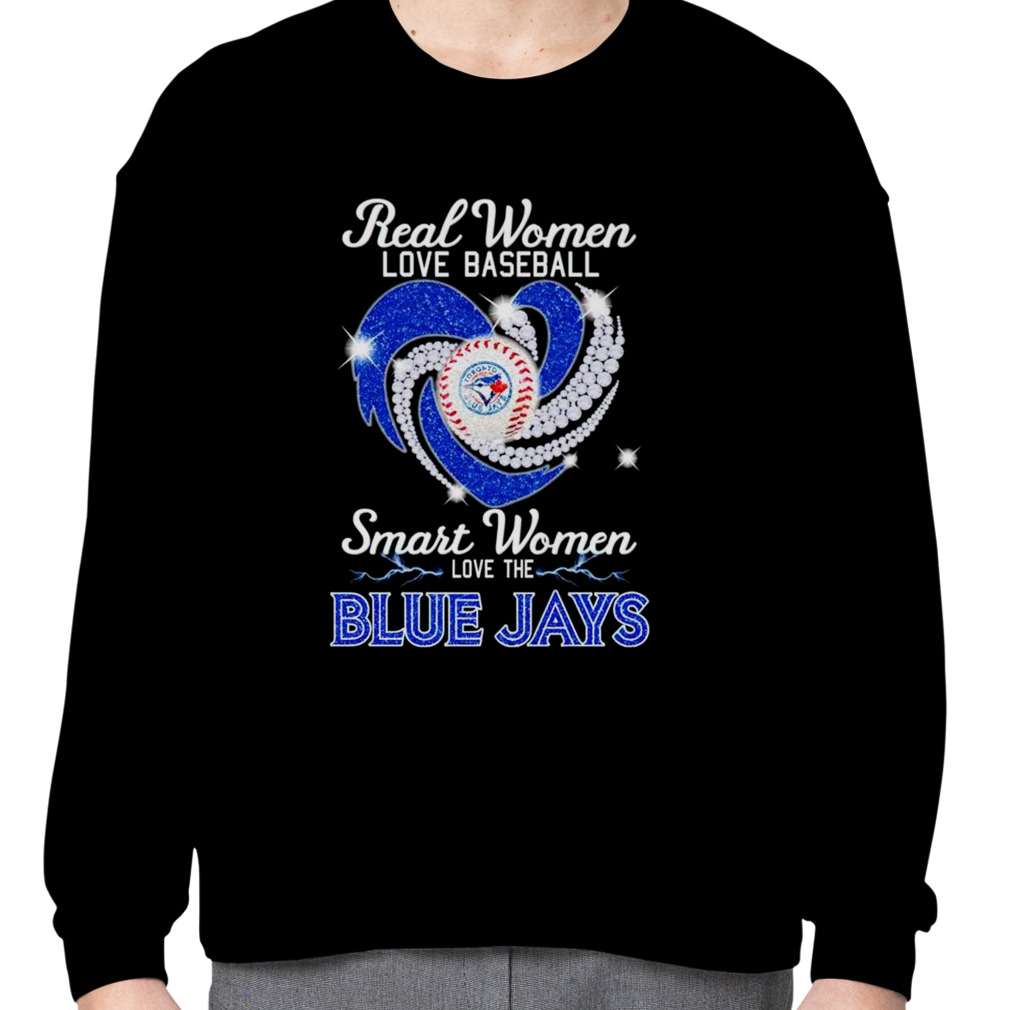 Real Women Love Football Smart Women Love The Blue Jays Shirt - Peanutstee