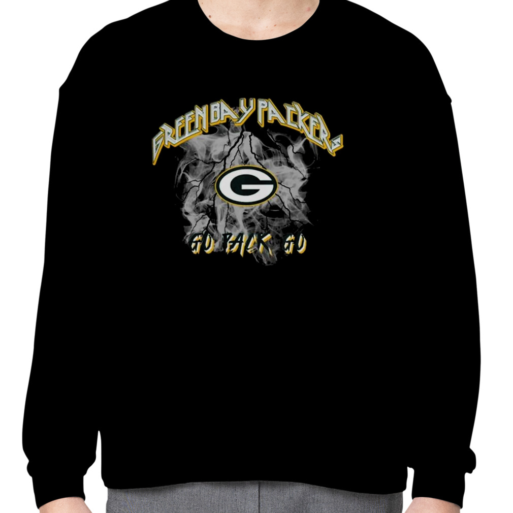 American Flag Veteran And Green Bay Packers Skull shirt, hoodie, sweater  and long sleeve