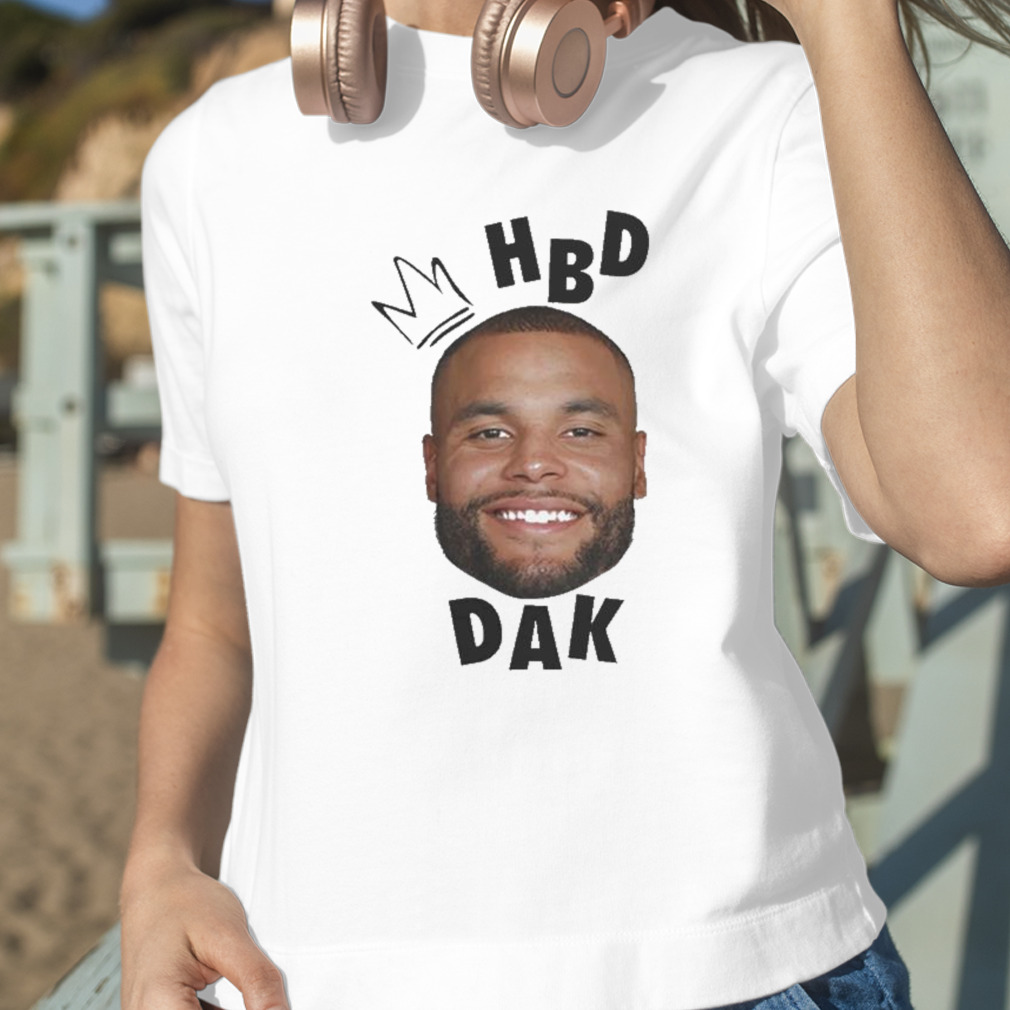 Ceedee lamb wearing hbd dak T-shirt