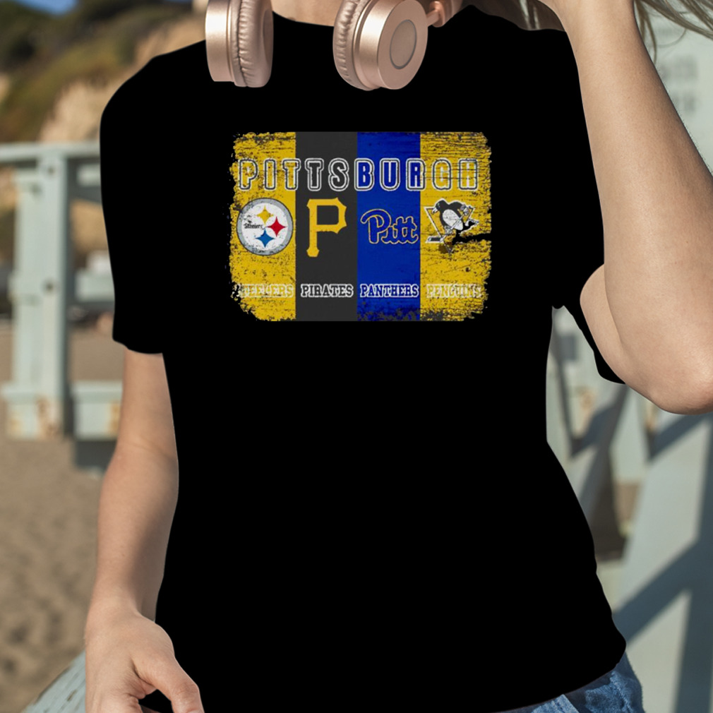 Pittsburgh Steelers Pittsburgh Penguins Pittsburgh Pirates Pittsburgh  Panthers Hawaii Shirt