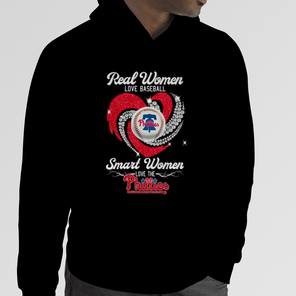 Real Women Love Baseball Smart Women Love The Phillies T-shirt - Shibtee  Clothing