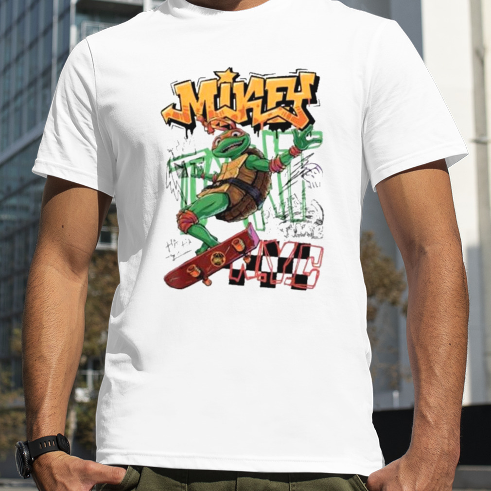 Teenage Mutant Ninja Turtles: Mutant Mayhem Name Sketches T-Shirt White / Xs
