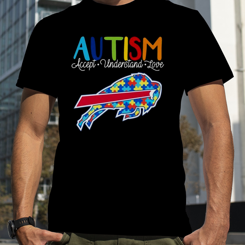 Official Buffalo bills autism accept understand love 2023 shirt