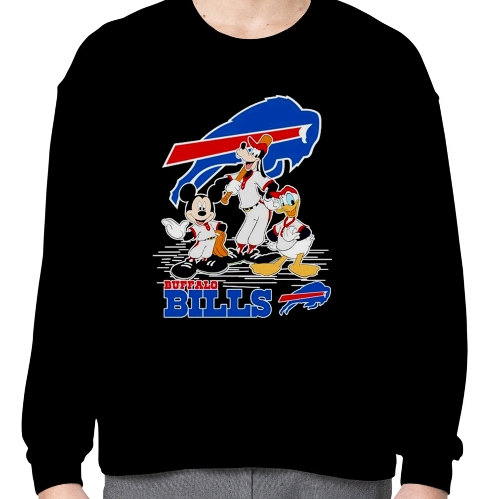 Mickey Mouse Cartoon Characters Buffalo Bills Baseball 2023 Shirt