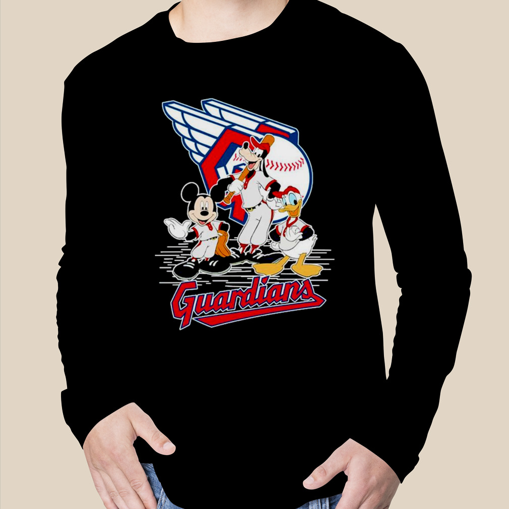 Cleveland Guardians Mickey Mouse x Cleveland Guardians Baseball