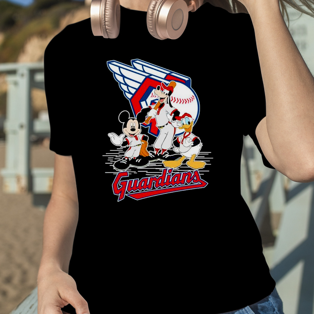 Cleveland Guardians Mickey Mouse x Cleveland Guardians Baseball