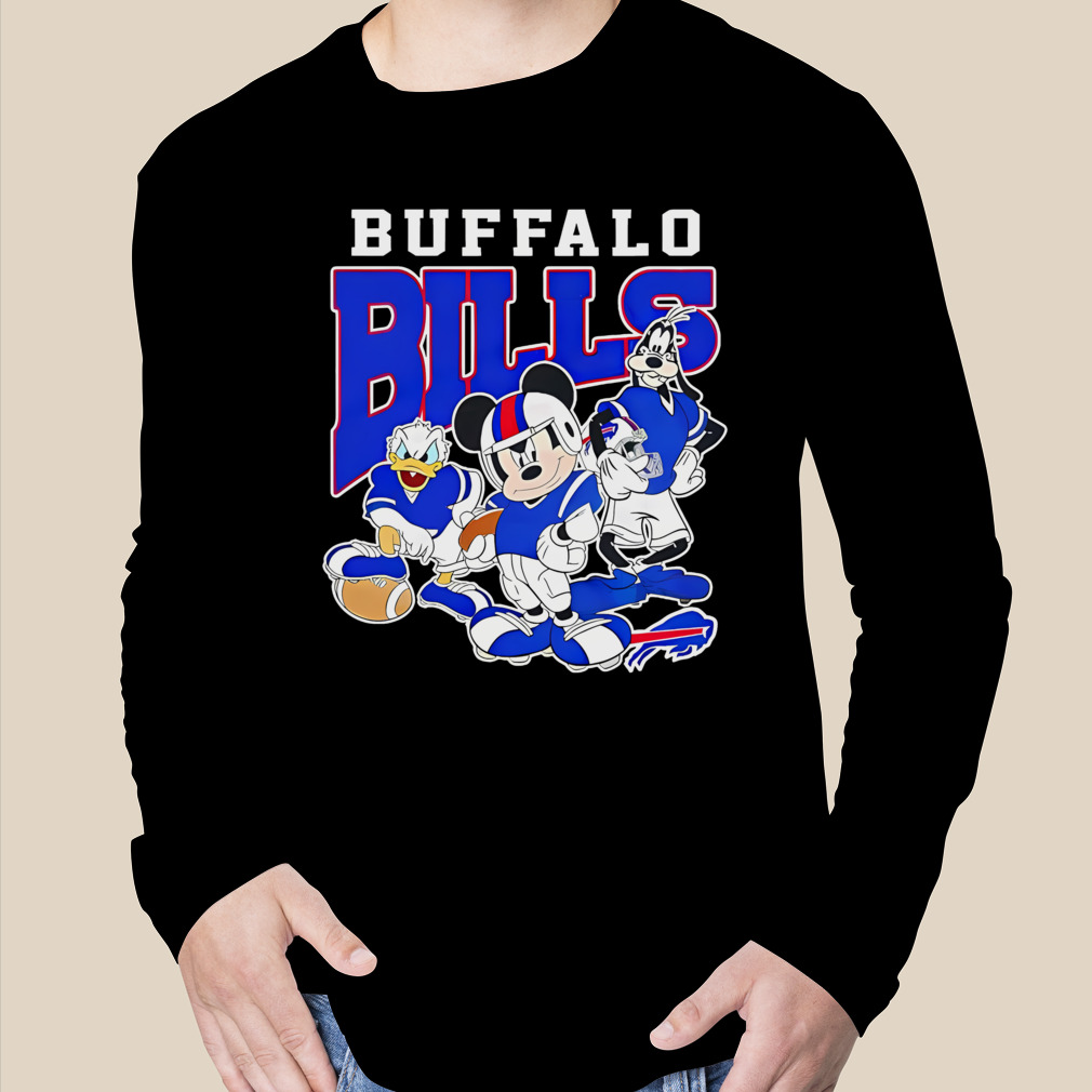 Disney Mickey Mouse And Friends Buffalo Bills T Shirt