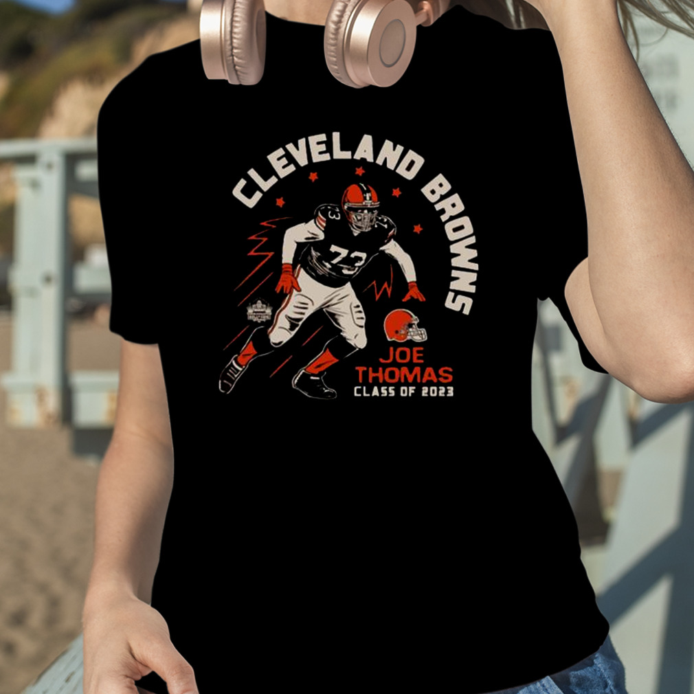 Cleveland Browns Joe Thomas Class Of 2023 Homage T-Shirt