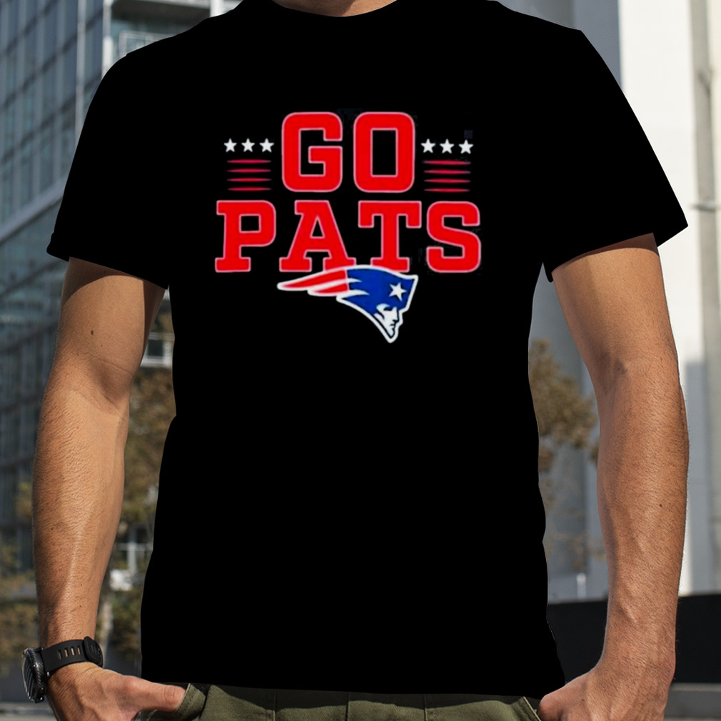 Profile Navy New England Patriots Big And Tall Two-sided T-shirt