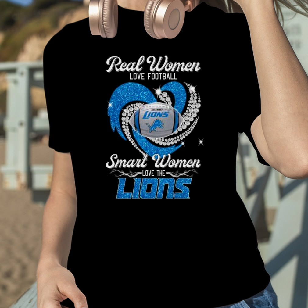 Real Women Love Football Smart Women Love The New Orleans Saints Heart  Diamond 2023 Shirt