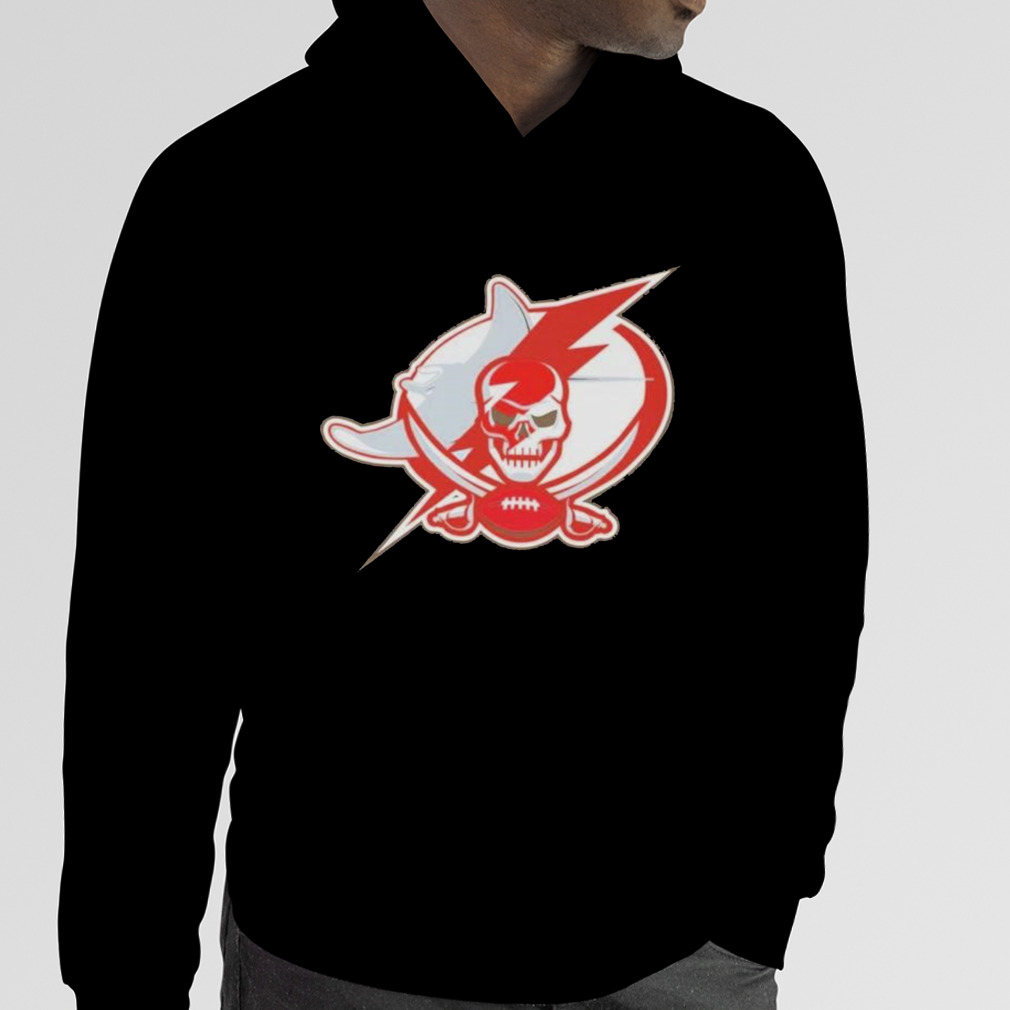 Tampa Bay Buccaneers Lightning Rays logo mashup shirt, hoodie