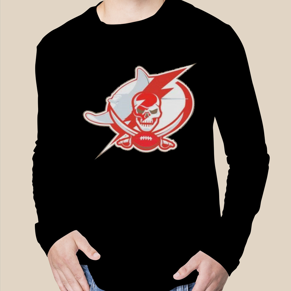 Tampa Bay Buccaneers Lightning Rays logo mashup shirt, hoodie