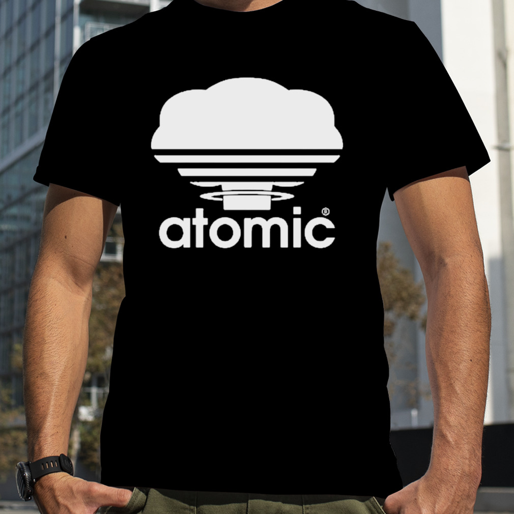 Oppenheimer Atomic Mushroom Cloud Logo Parody Shirt