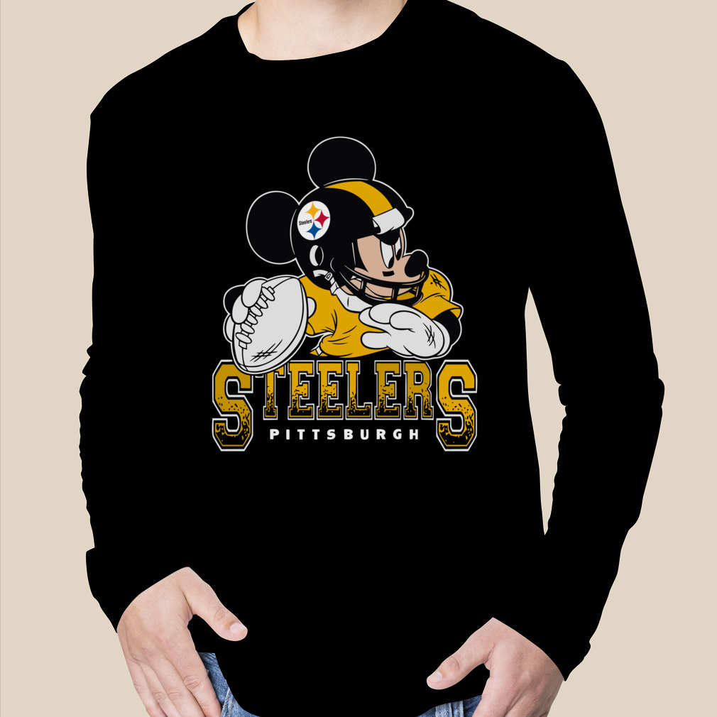 Pittsburgh Steelers Junk Food Disney Mickey shirt