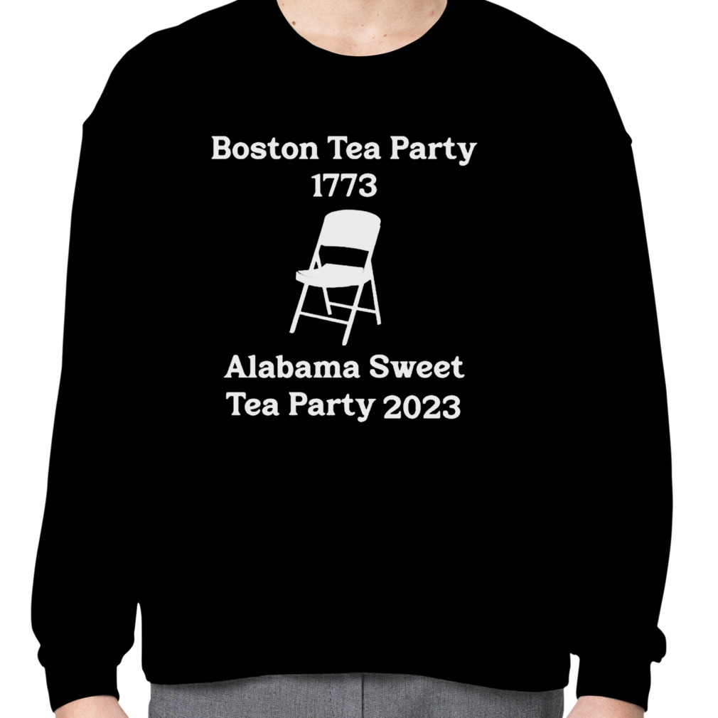 Folding Chair Alabama Brawl Montgomery Tea Party 2023 shirt